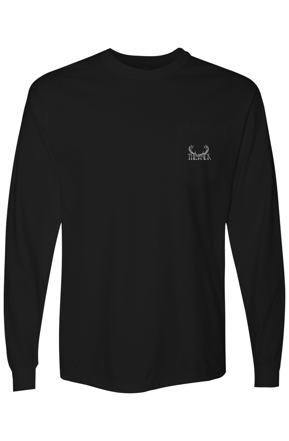 Long sleeve white rack logo