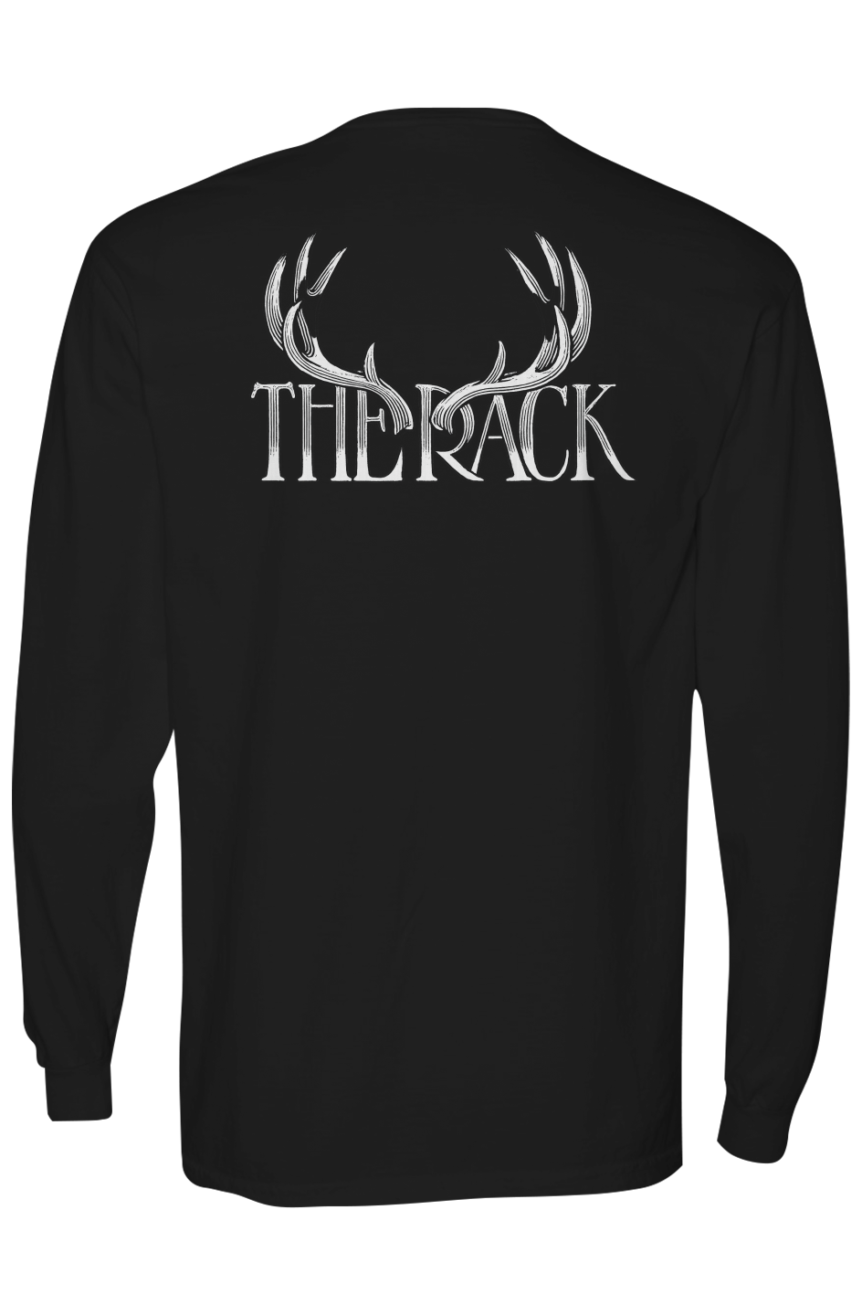 Long sleeve white rack logo